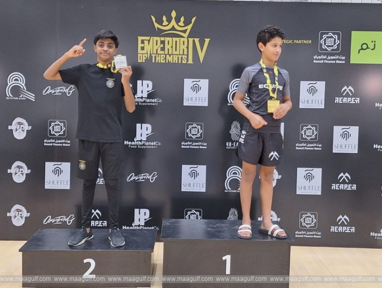 కువైట్‌లో \'ఎంపరర్ ఆఫ్ ది మ్యాట్స్\'..భారత విద్యార్థికి రజత పతకం..!!