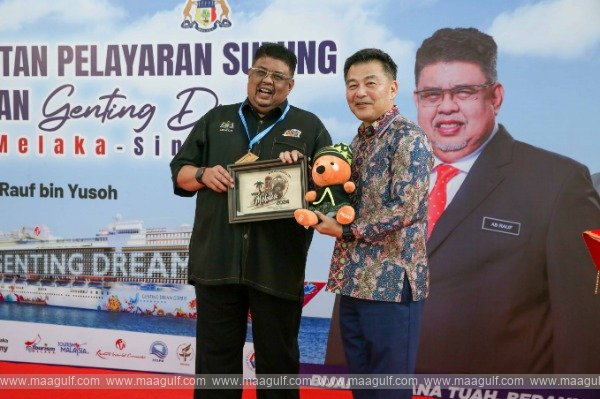 Resorts World Cruises celebrates maiden arrival of the Genting Dream in Melaka