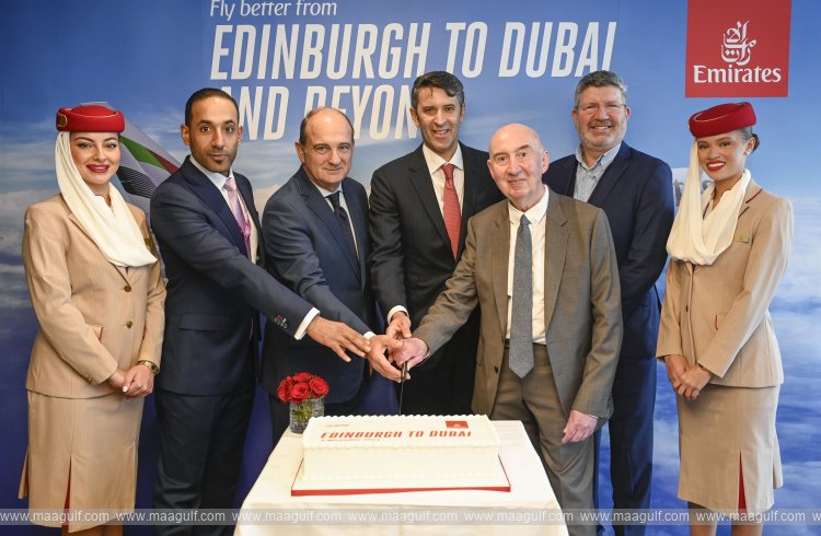 Emirates returns to Edinburgh with daily service