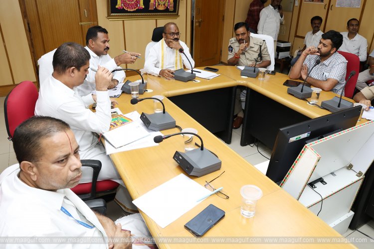 తిరుచానూరు బ్రహ్మోత్సవాల ఏర్పాట్ల పై TTD EO సమీక్ష