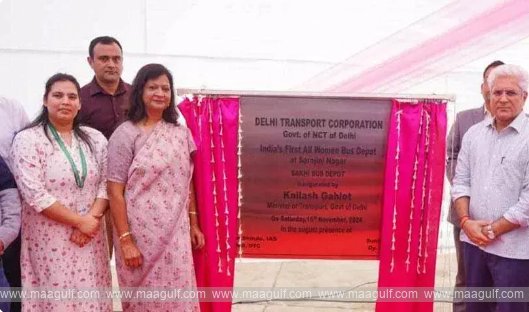 భారత్ లోనే తొలి మహిళా డిపో ఢిల్లీలో ప్రారంభం