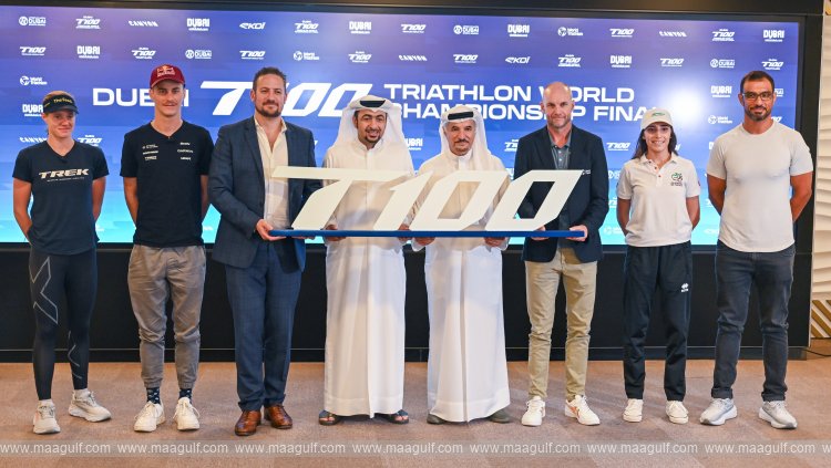 World\'s Best Triathletes Land in Dubai for T100 Triathlon World Championshop Final