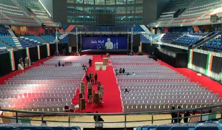 ప్రధాని మోదీ కమ్యూనిటీ కార్యక్రమానికి సన్నాహాలు పూర్తి..!!