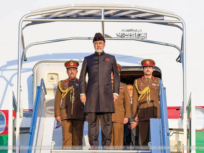 మూడు రోజుల పర్యటనకు బెల్జియం చేరుకున్న ఒమాన్ సుల్తాన్