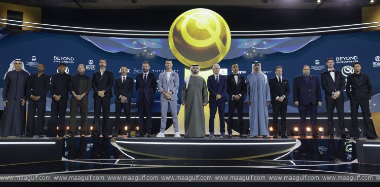 20 Mansoor bin Mohammed crowns winners of 15th Globe Soccer Dubai Awards