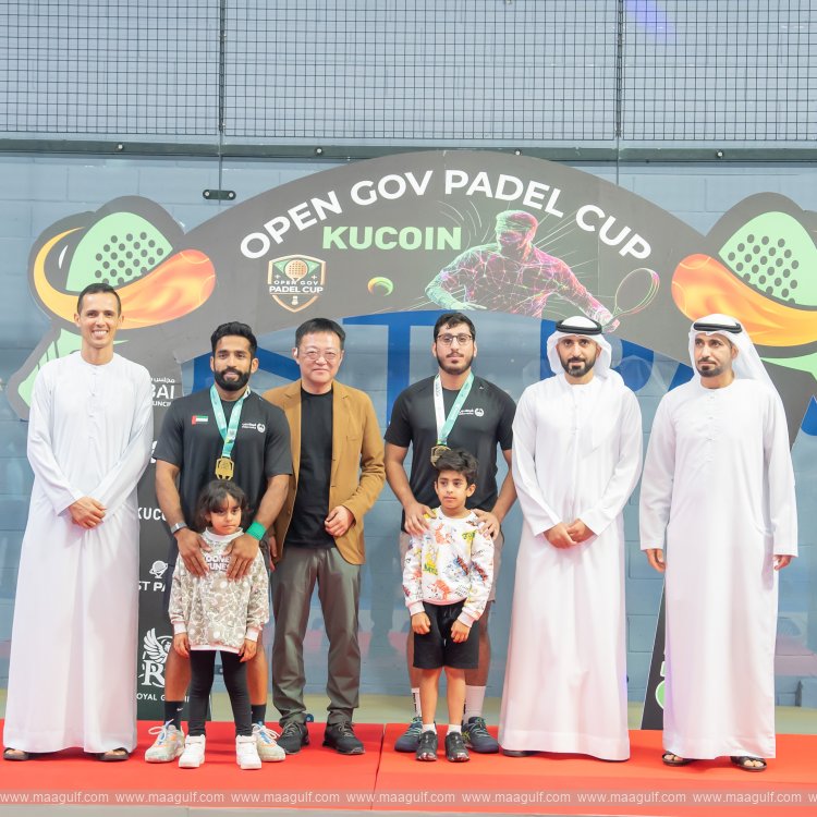 Dubai Police Team triumphs at inaugural ‘Open Padel Cup for Government Institutions’