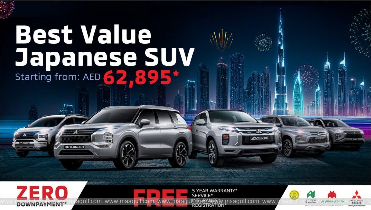 Al Habtoor Motors announces Mitsubishi SUV offers for Dubai Shopping Festival