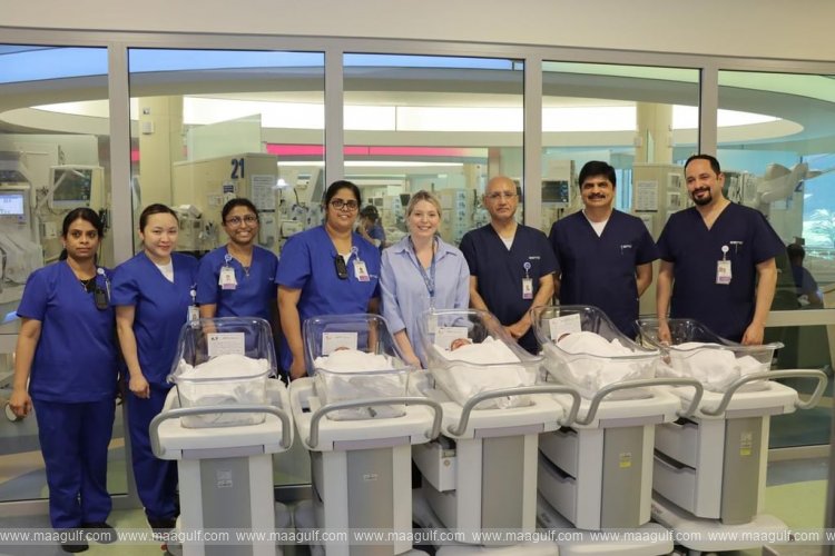 Sheikh Shakhbout Medical City delivers quintuplets in medical milestone