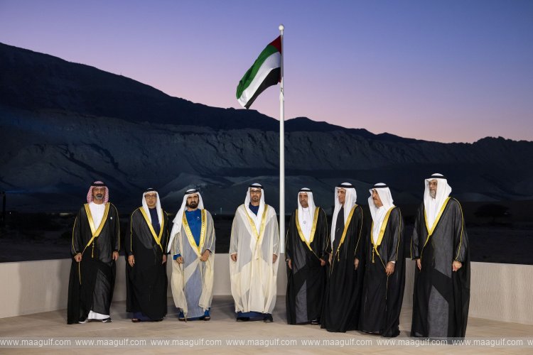 UAE President, Rulers attend 53rd Eid Al Etihad ceremony in Al Ain