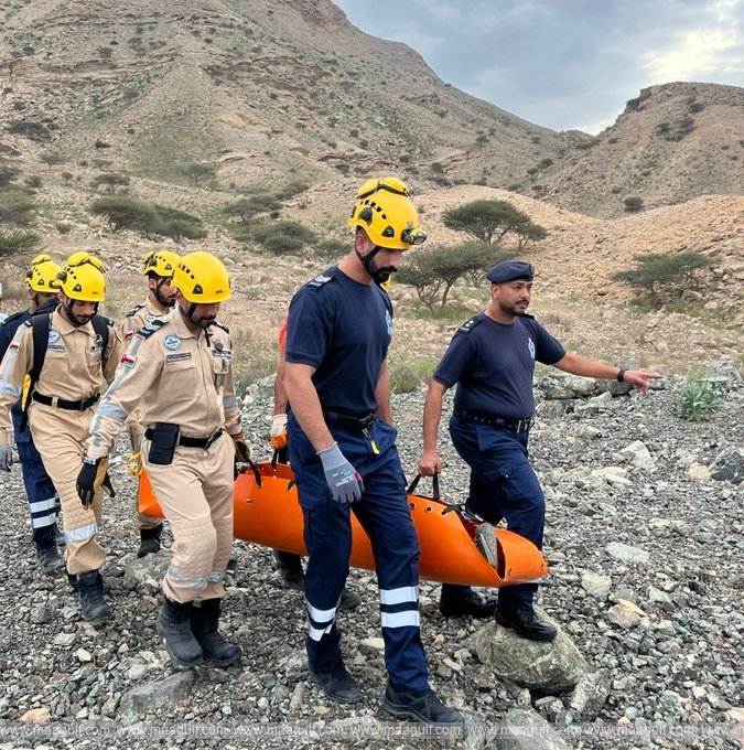మస్కట్‌లో పర్వతారోహకులను రక్షించిన CDAA బృందం..!
