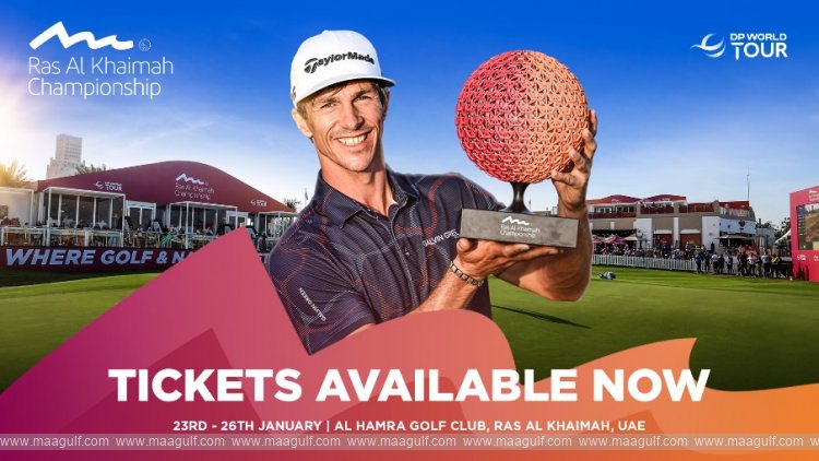 20 Tickets now available for 2025 Ras Al Khaimah Championship