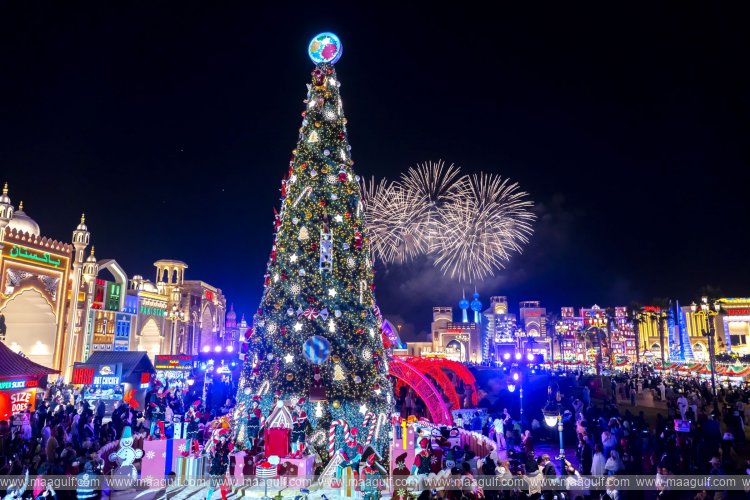 Global Village lights the glamorous 21-metre-high Festive Tree this Season 29