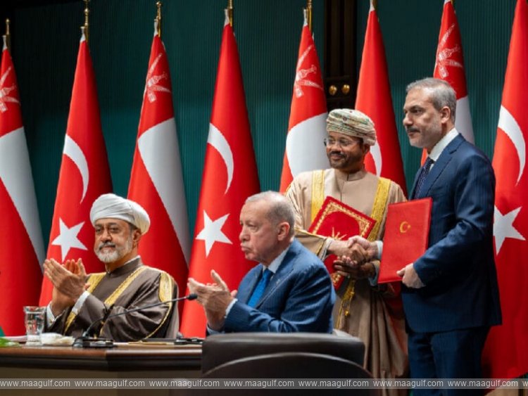 వివిధ రంగాల్లో 10 ఒప్పందాల పై సంతకాలు చేసిన ఒమన్, టర్కీ