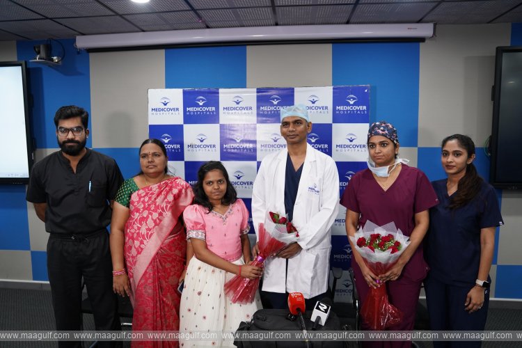 12  ఏళ్ళ చిన్నారికి నూతన జీవితాన్ని అందించిన మెడికవర్ హాస్పిటల్స్ వైద్యులు