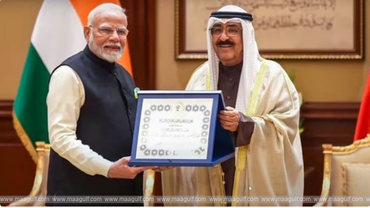 మోదీకి కువైట్ అత్యున్నత గౌరవం