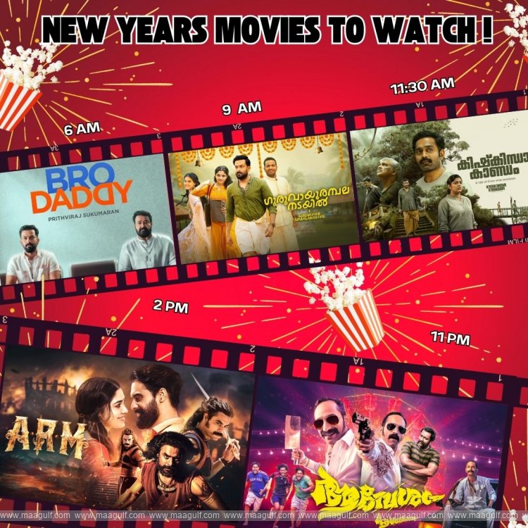 Watch Movies to Kickstart the New Year on Asianet ME