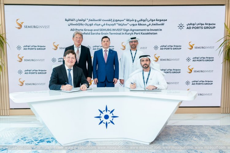 AD Ports Group to invest in Greenfield Sarzha Grain Terminal in Kuryk Port Kazakhstan