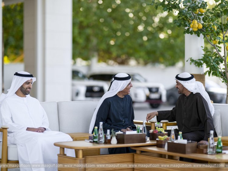 UAE President receives Ruler of Ras Al Khaimah