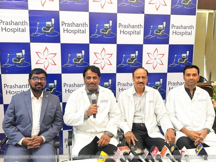 ప్రొస్టేట్ సమస్యలకు ప్రశాంత్ హాస్పిటల్లో విప్లవాత్మక చికిత్సా విధానం