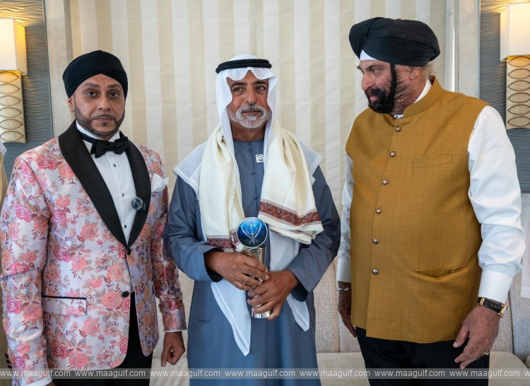 Nahyan bin Mubarak receives special recognition from Global Sikh Community