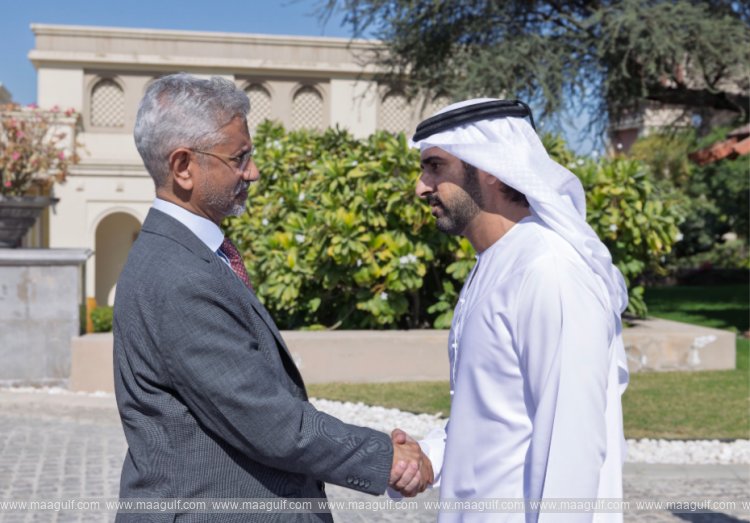 Sheikh Hamdan receives official invitation from Indian Prime Minister to visit India