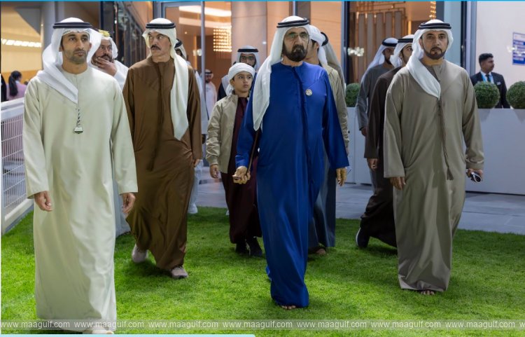 Sheikh Mohammed ‘Fashion Friday’ at the Meydan Racecourse
