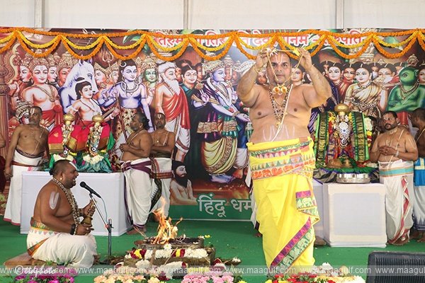 మహా కుంభమేళాలో వైభవంగా శ్రీ శ్రీనివాస కళ్యాణం