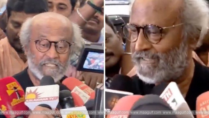 రిపోర్టర్ పై రజనీకాంత్ అసహనం..