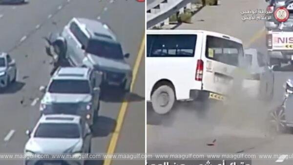 4WD పల్టీలు కొట్టింది.. మినీ వ్యాన్ క్రాష్.. పోలీసుల హెచ్చరిక..!!