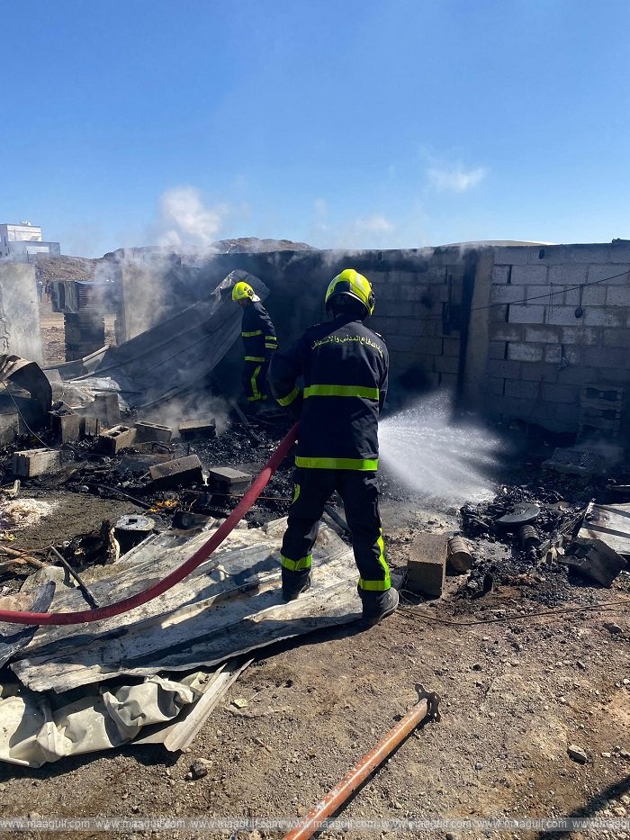 ఇబ్రాలోని వేస్ట్ డంప్ లో అగ్నిప్రమాదం..తప్పిన పెను ప్రమాదం..!!