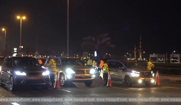 బ్నిద్ అల్-కర్ లో 53 వాహనాలు స్వాధీనం..!!