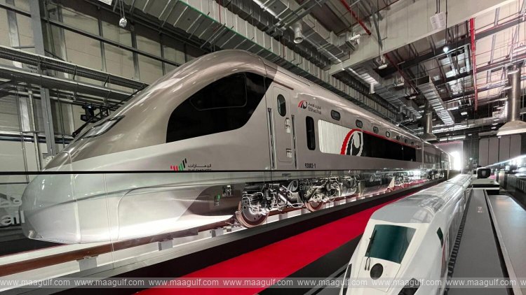 ఎతిహాద్ కొత్త హై-స్పీడ్ రైలు..30 నిమిషాల్లో దుబాయ్ నుండి అబుదాబికి..!!