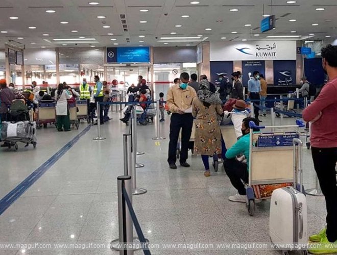 న్యూ ఇయర్ సెలవులు..కువైట్ విమానాశ్రయంలో భారీ రద్దీ..!!