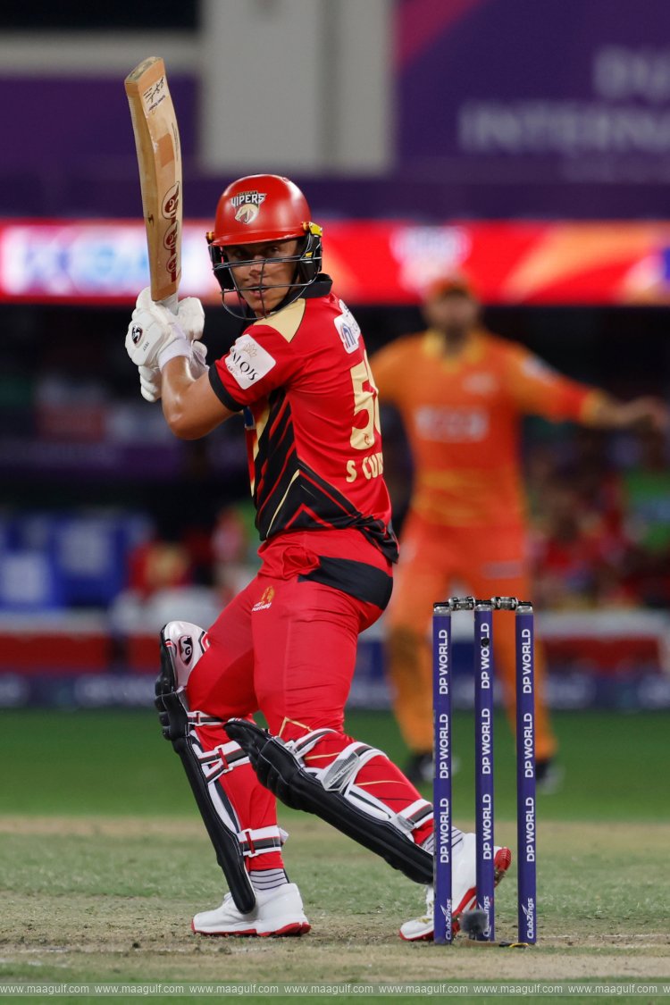 Curran, Rutherford star as Desert Vipers cruise to six-wicket victory Over Gulf Giants