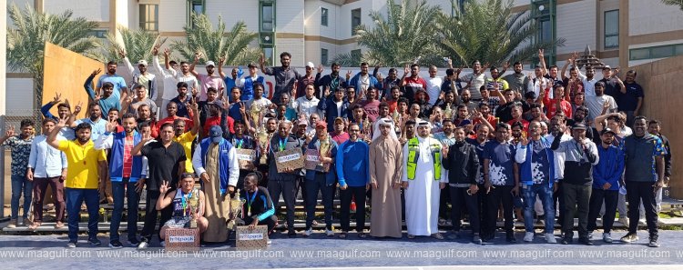 20 Ajmal Perfumes & E.F.S win Volleyball’s Titles of the 6th \'Labor Sports Tournament\'