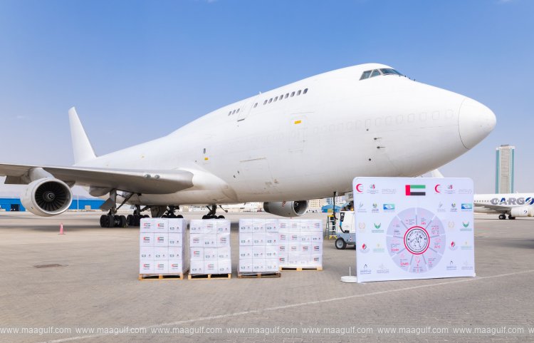 Hamad Bin Mohammed Al Sharqi Foundation, FCA provide 257 tonnes of food aid to support Gaza
