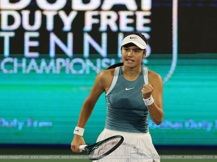 Raducanu advances to second round after dominant debut at DDF Championships