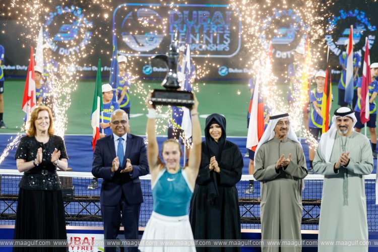 Latifa bint Mohammed crowns winners of 25th WTA Dubai Duty Free Tennis Championships
