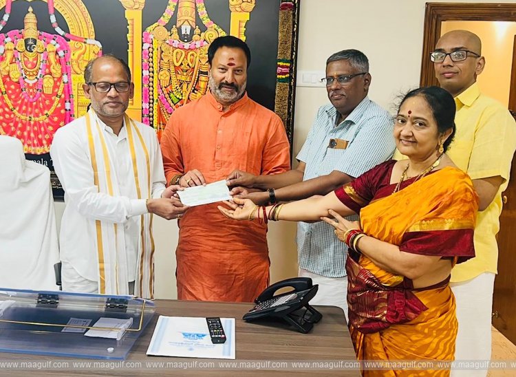 శ్రీవారికి భారీ విరాళం..