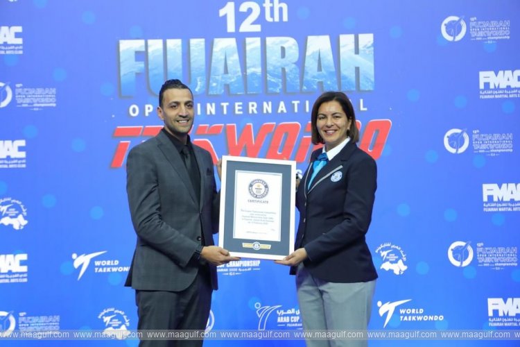20 12th Fujairah Open Taekwondo Championship earns place in Guinness World Records