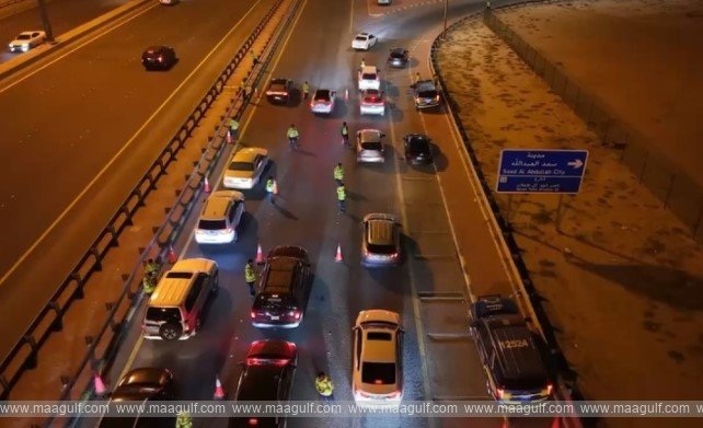 సాద్ అల్-అబ్దుల్లా ప్రాంతంలో భద్రతా తనిఖీలు.. అనేక మంది అరెస్టు..!!