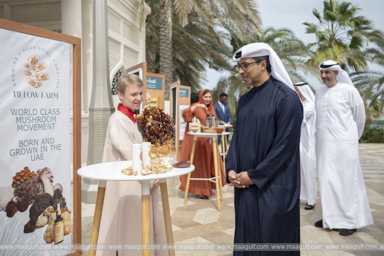 Mansour bin Zayed receives \'ne\'ma\' initiative team