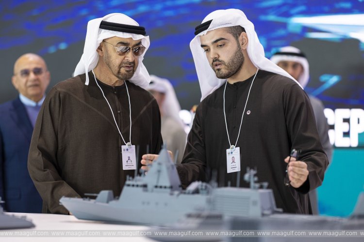 UAE President attends NAVDEX