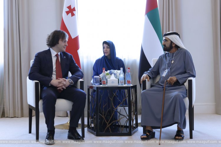 Sheikh Mohammed, Georgian Prime Minister discusses bilateral relations