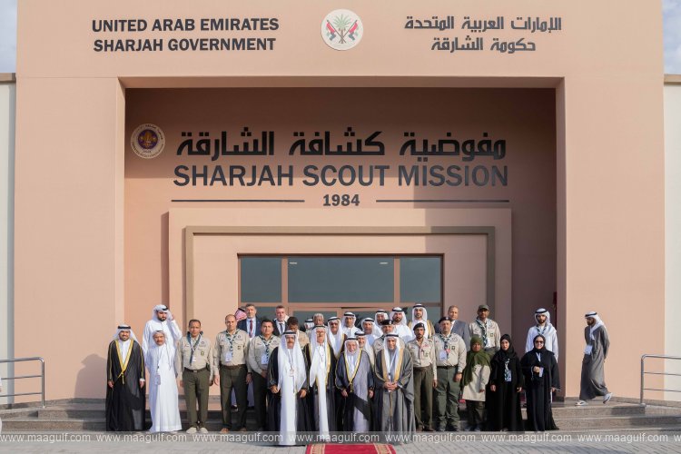 20 Sharjah Ruler inaugurates new building for Sharjah Scout Mission