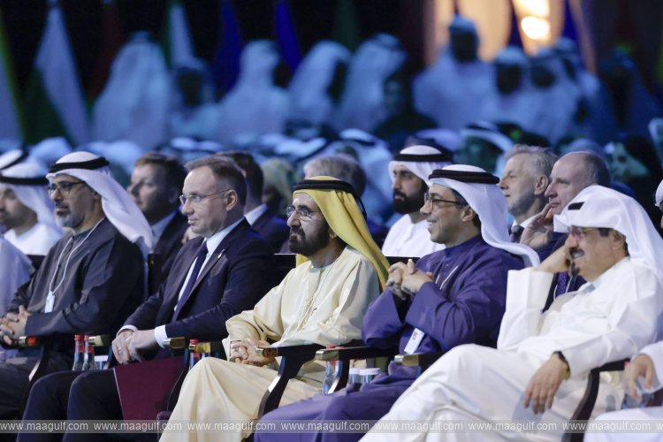 Sheikh Mohammed attends keynote session hosted by IMF Managing Director as part of WGS 2025
