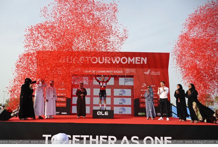 UAE Tour Women: Lorena Wiebes wins stage 2