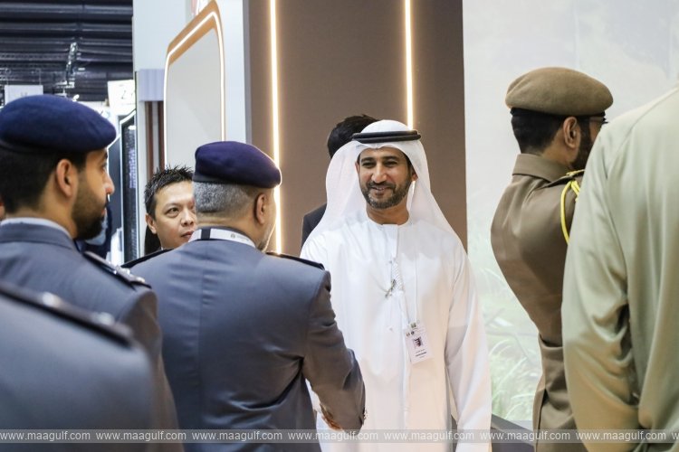 High Turnout of Officials and Military Personnel at Tasleeh Holding\'s Pavilion at IDEX 2025
