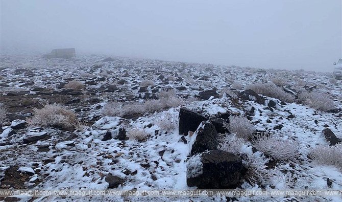 సౌదీలో మైనస్ 2 డిగ్రీల సెల్సియస్‌తో తురైఫ్ రికార్డు..!!