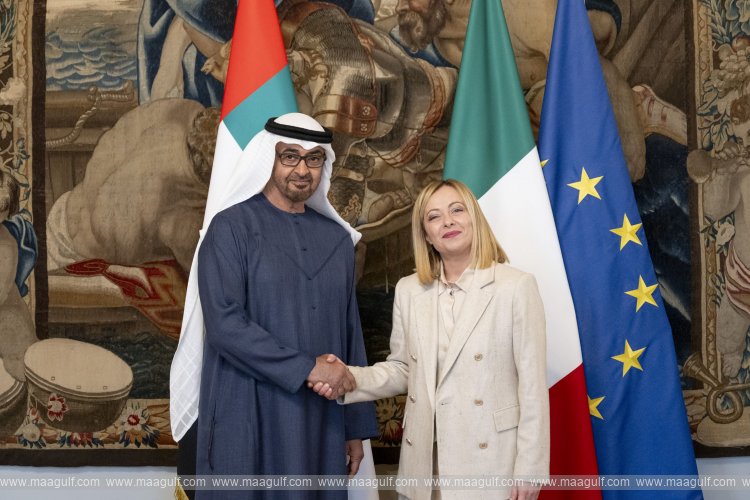 UAE President, Italian Prime Minister discuss strengthening bilateral relations in Rome